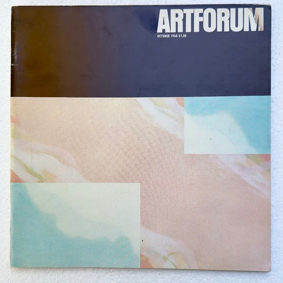 ARTFORUM MAGAZINE OCTOBER 1968 VOL VII #2 - Picture 1 of 4